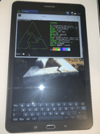 samsung-gtelwifiue running neofetch